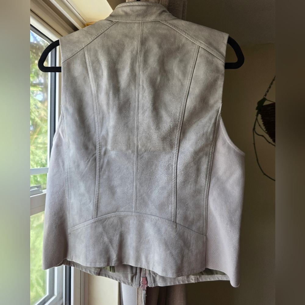Free People Sweeney Vegan Leather Vest Jacket Size Small New With Tags - Picture 10 of 12